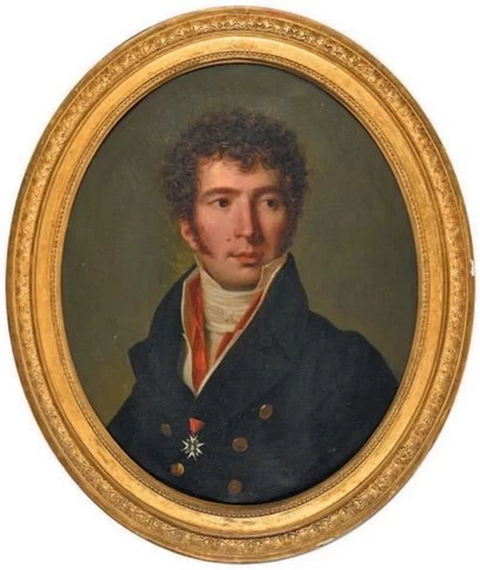 Ritratto di Henri de la Falconnière nel 1819, all'età di 36 anni